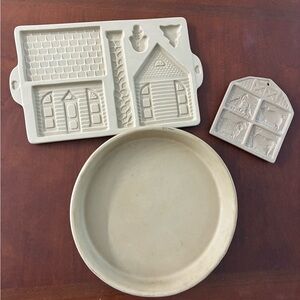 The Pampered Chef Stoneware Baking Set